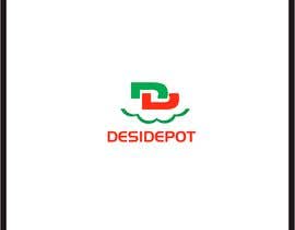 #189 untuk Logo for an online grocery store name DesiDepot(https://www.desidepot.us) oleh luphy