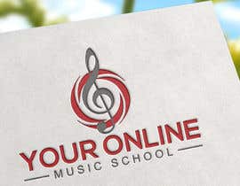Nro 52 kilpailuun LOGO for an Online Music School käyttäjältä rashedalam052