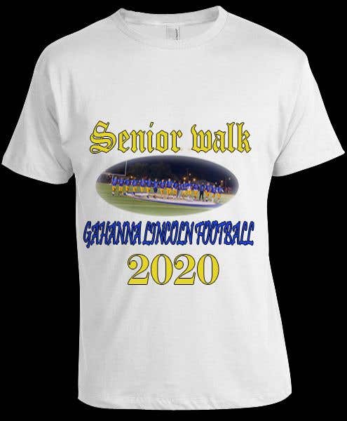 Contest Entry #46 for                                                 Senior Walk shirt
                                            