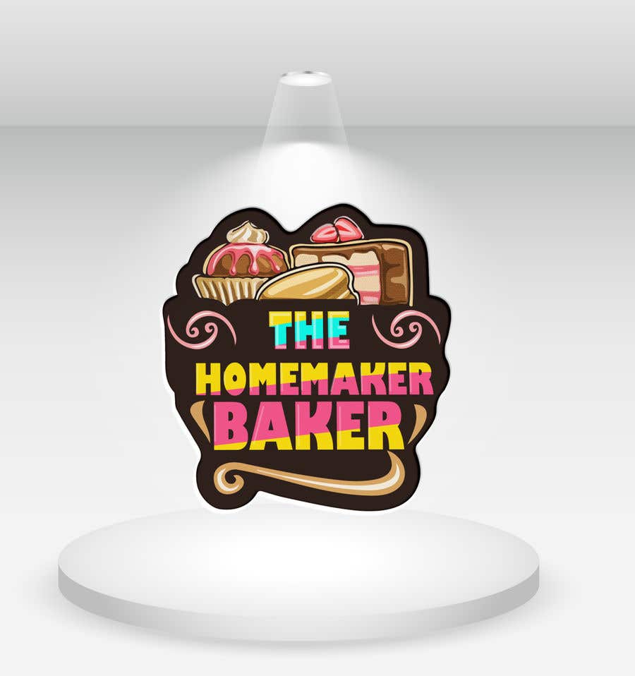 Kilpailutyö #95 kilpailussa                                                 Logo design | The Homemaker Baker
                                            