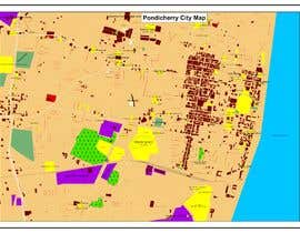 #31 para Detailed color map of City de Judithkasavuli