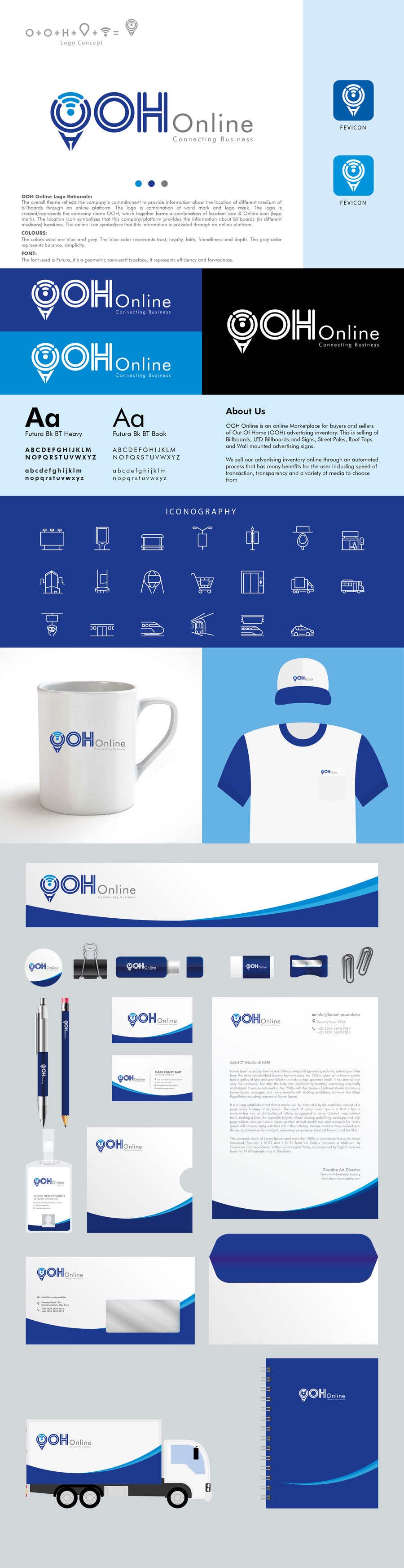 Contest Entry #248 for                                                 OOH Online Logo and Visual Identity Design
                                            