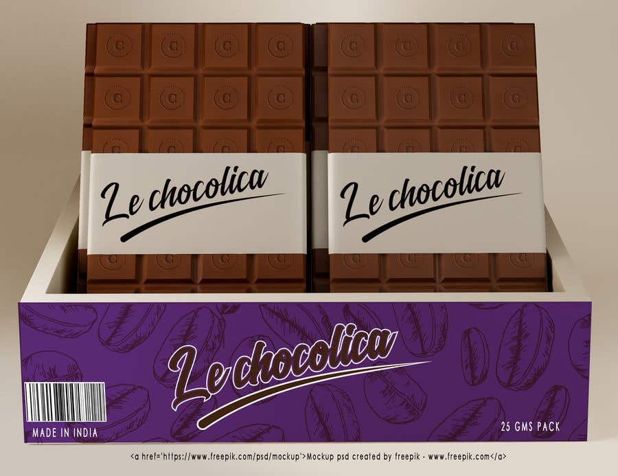 Bài tham dự cuộc thi #130 cho                                                 Design a brand new logo for a chocolate brand.
                                            