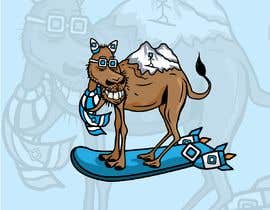 #45 untuk Design for Hoodie (Snowboarding Camel with mountains as humps) oleh prakash777pati
