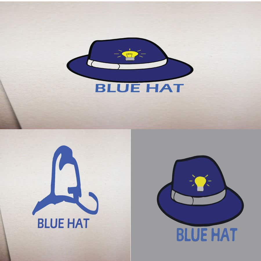 Entry #424 by MASUM5050 for Design Blue HAT Logo | Freelancer