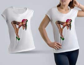 #42 for Design for T-shirt printing (copy the woman) by mhbd971