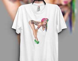 #41 for Design for T-shirt printing (copy the woman) by AfnanMK3