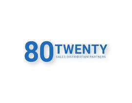 #15 untuk I want a logo to be designed for a new company that we want to start. Company is going to be called 80 Twenty Sales Distribution Partners. Company services will be of customer acquisition for various clients oleh abubakar0162935