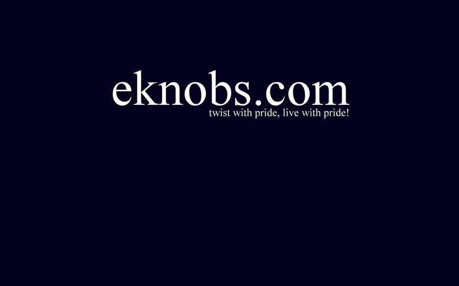 Tävlingsbidrag #160 för                                                 Need a slogan for Eknobs.com
                                            