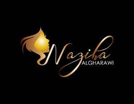 #222 pёr Need experienced logo designer

A logo for a beauty salon is needed
The name is (Naziha AlGharawi)
The wanted color is 3d golden with baby pink
***This must be exclusive and creative design nga Omarfaruq18
