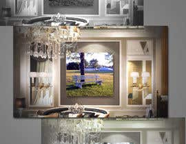 #10 per Ad image for social media presenting a canvas in a livingroom da cagatinronald
