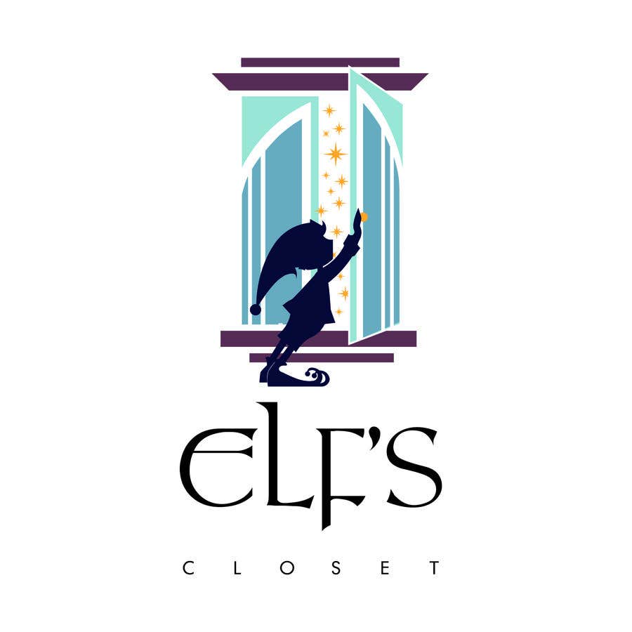 Penyertaan Peraduan #150 untuk                                                 Logo for Company The Elf's Closet
                                            