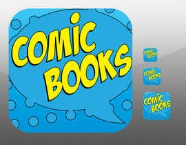 #10 untuk Icon or Button Design for iOS comic book icon oleh LucyDoesArt