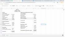 #21 para Create A Month-End Financial Statement Template In Google Sheets por ronystyle
