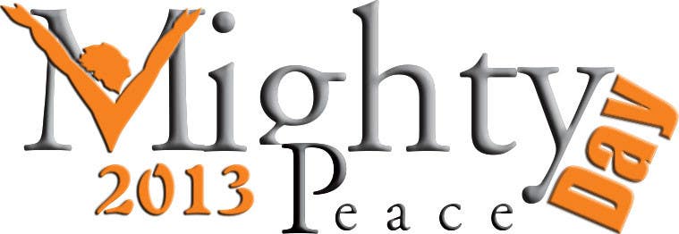 Kilpailutyö #23 kilpailussa                                                 Logo Design for Mighty Peace Day 2013
                                            