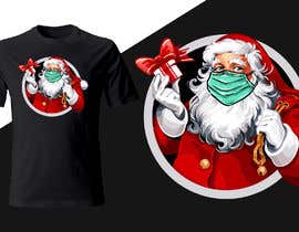 #19 for Santa Claus wearing a covid mask by joney2428