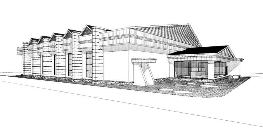 Entri Kontes #12 untuk                                                Design Concepts  for  building design(exterior) of indoor community swimming aquatic/ facilities
                                            