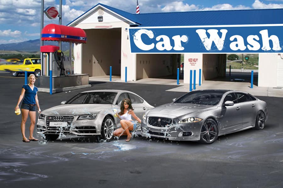Contest Entry #3 for                                                 Design a Banner for Car Wash
                                            