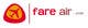 #151. pályamű bélyegképe a(z)                                                     Design a Logo for fare air
                                                 versenyre