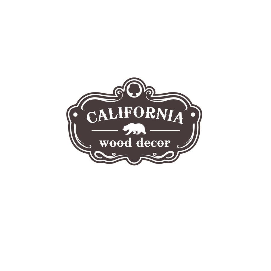 Konkurransebidrag #51 i                                                 Design a Logo for California Wood Decor
                                            