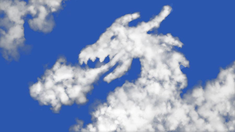 Contest Entry #74 for                                                 I need some Graphic Design for design of a "Dragon Cloud" -- 4
                                            