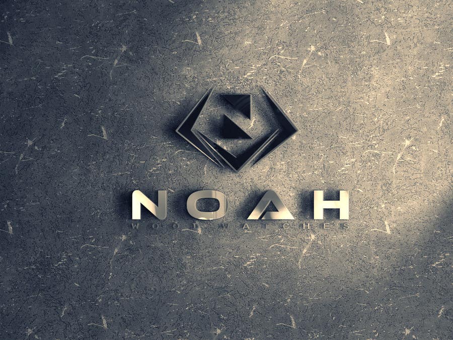 Příspěvek č. 105 do soutěže                                                 Redesign a Logo for wood watch company: NOAH
                                            