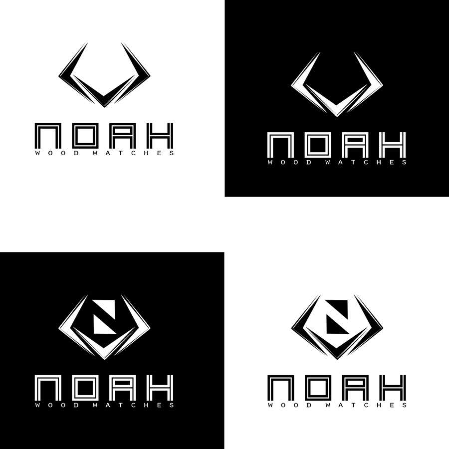 Bài tham dự cuộc thi #146 cho                                                 Redesign a Logo for wood watch company: NOAH
                                            
