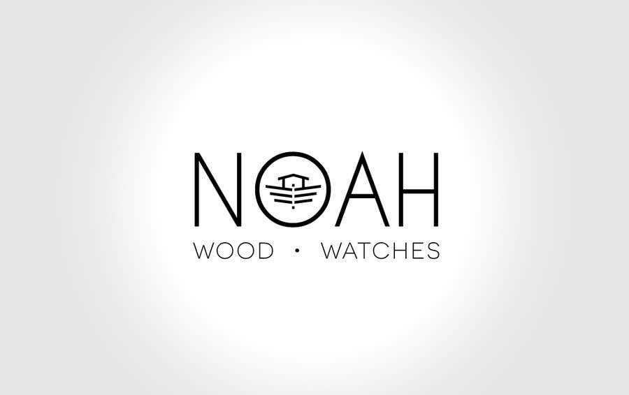 Zgłoszenie konkursowe o numerze #80 do konkursu o nazwie                                                 Redesign a Logo for wood watch company: NOAH
                                            