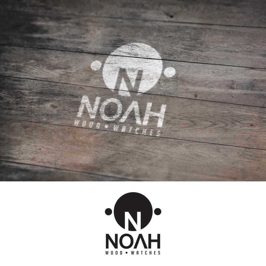 Příspěvek č. 188 do soutěže                                                 Redesign a Logo for wood watch company: NOAH
                                            
