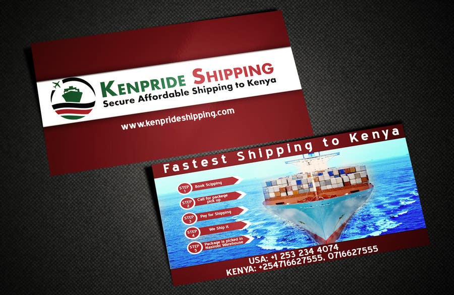 Proposta in Concorso #20 per                                                 Design some Business Card for shipping company
                                            