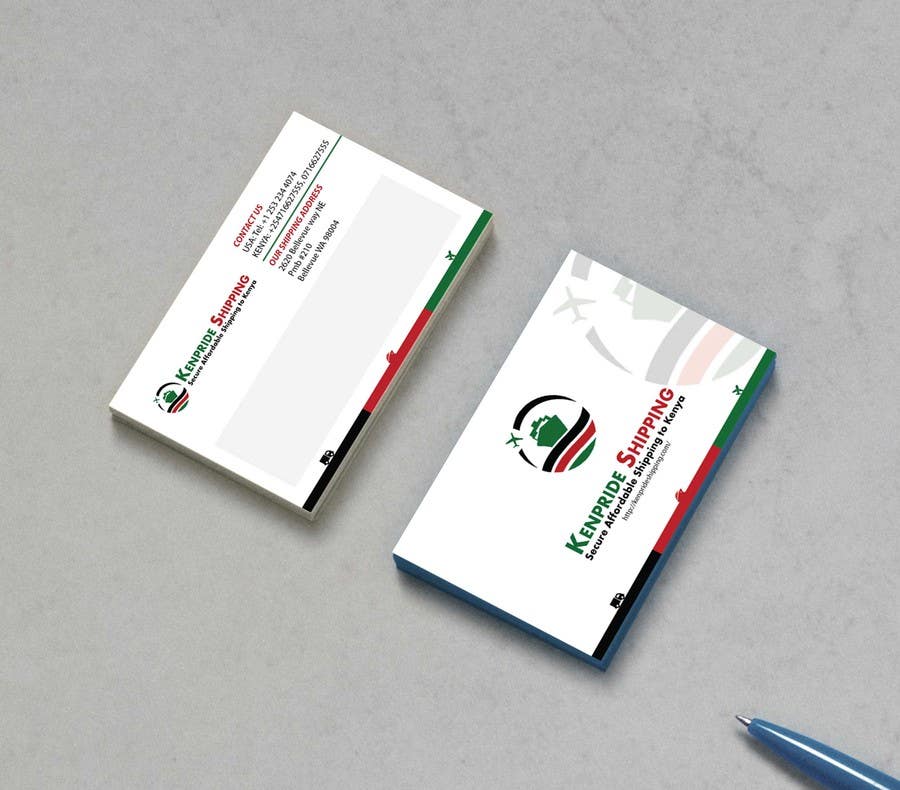 Contest Entry #33 for                                                 Design some Business Card for shipping company
                                            