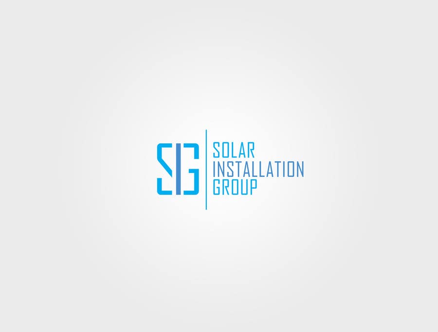 Natečajni vnos #1 za                                                 Design a Logo for SIG - Solar Installation Group
                                            