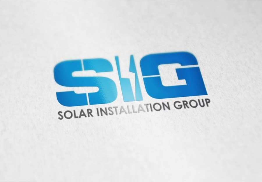 Tävlingsbidrag #105 för                                                 Design a Logo for SIG - Solar Installation Group
                                            