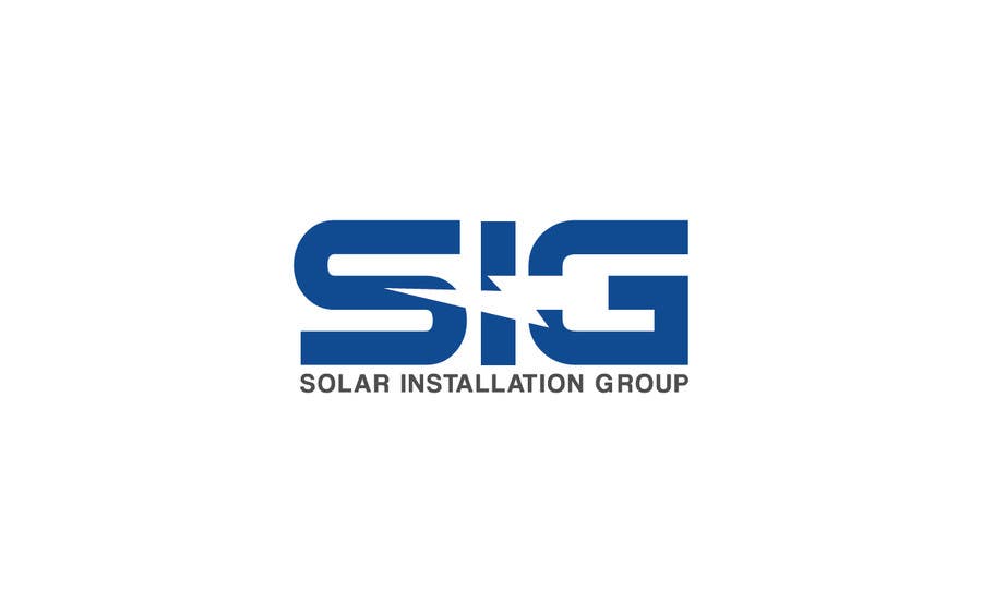 Tävlingsbidrag #113 för                                                 Design a Logo for SIG - Solar Installation Group
                                            