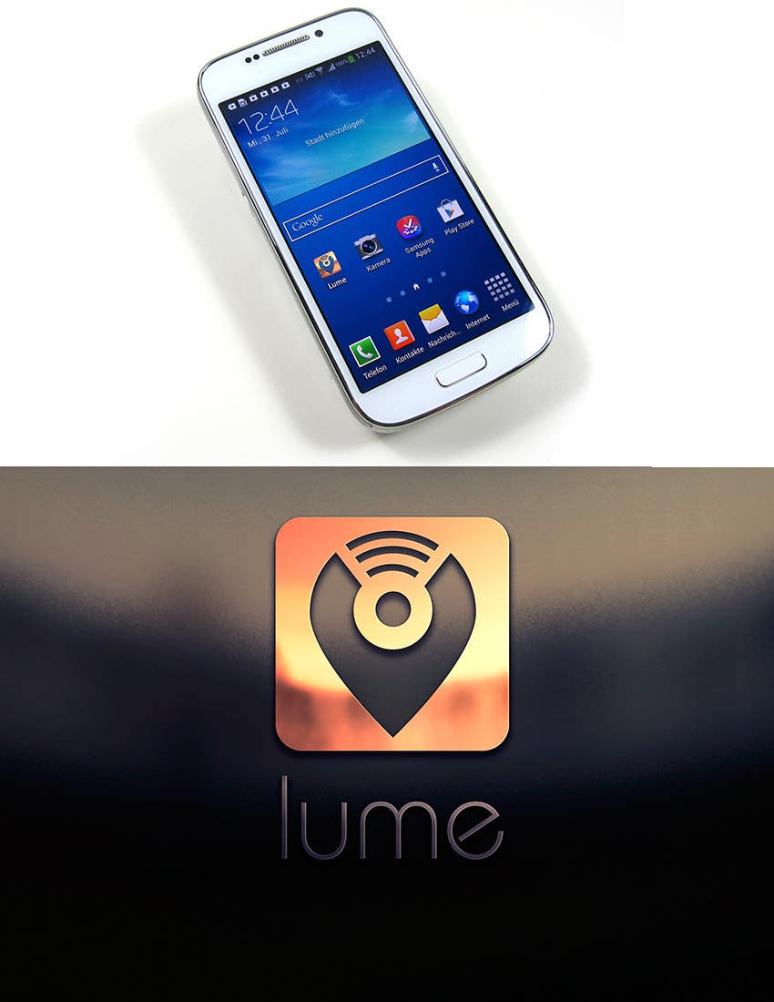 Příspěvek č. 151 do soutěže                                                 Logotype for a mobile application LUME
                                            