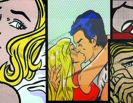 #4 for Pop Art Comic painting collage Roy Lichtenstein by dasbis777