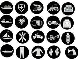 #99 for Create Vector Icons for textiles descriptions and more by mdmahadi3288