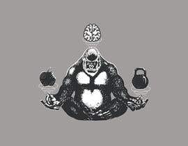 #31 for Meditating Gorilla Artwork Wanted! by ganjarelex