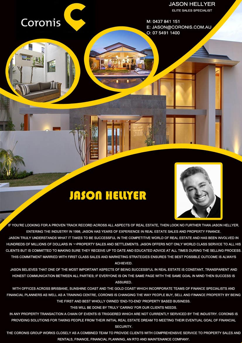 Συμμετοχή Διαγωνισμού #11 για                                                 Design a Flyer for Real Estate Agent
                                            