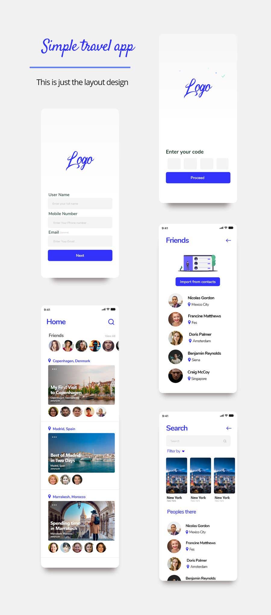 Contest Entry #38 for                                                 Create an app design
                                            