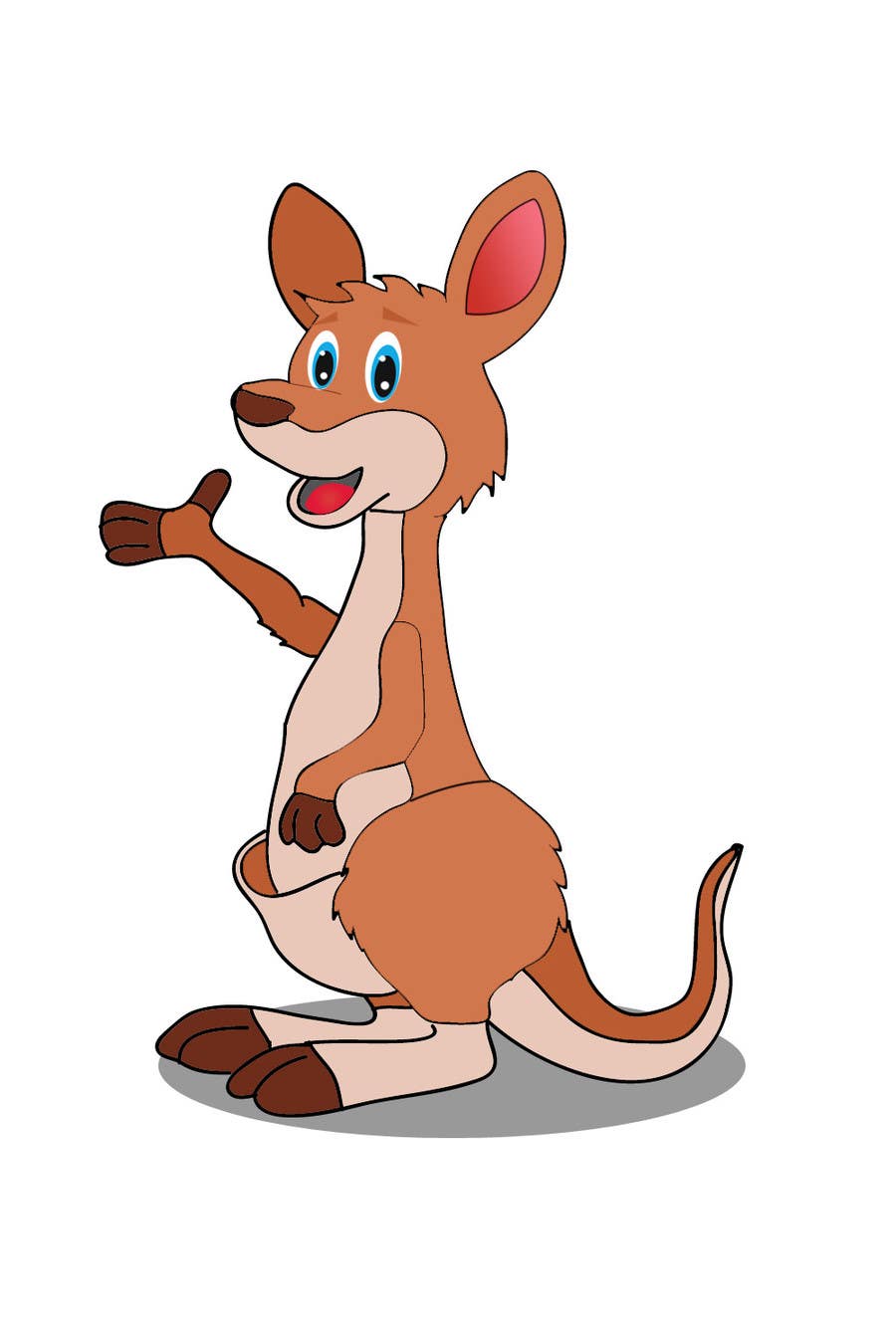 Contest Entry #82 for                                                 ILLUSTRATION KANGAROO CHARACTER
                                            