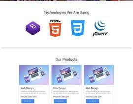 #50 for Build me simple single page web page based on bootstrap framework by Mdfiroj22
