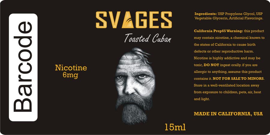 Contest Entry #104 for                                                 Savages bottle label design
                                            