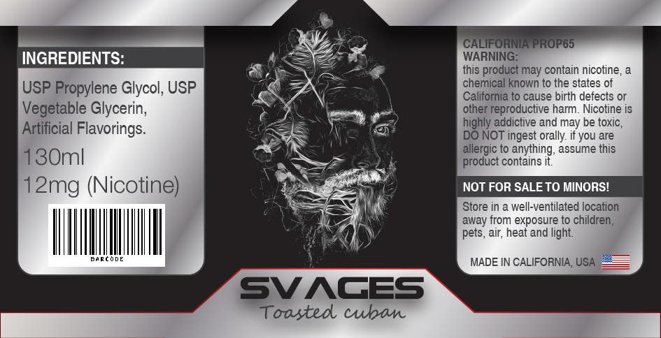 Contest Entry #64 for                                                 Savages bottle label design
                                            