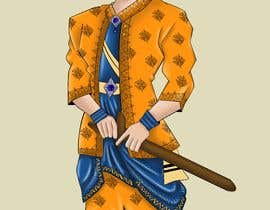 #12 für Redesign the character in malay outfit von Deep8tyagi