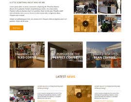 #19 para Design a Website Mockup for a Mobile Coffee Business de syrwebdevelopmen