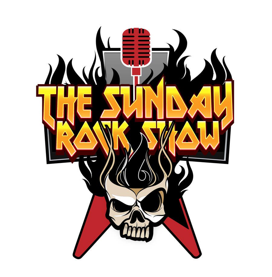 Příspěvek č. 54 do soutěže                                                 Design a Logo for The Sunday Rock Show
                                            
