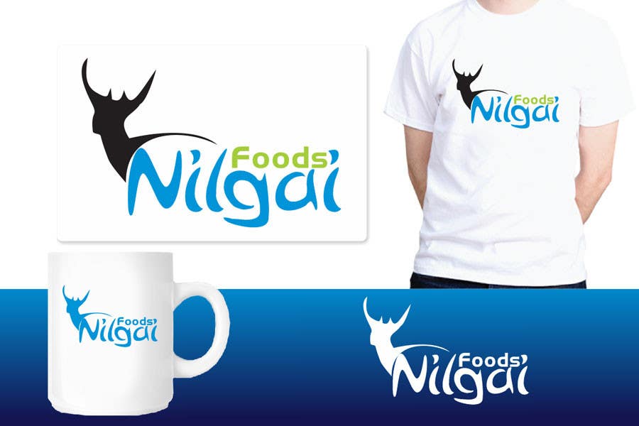 Natečajni vnos #397 za                                                 Logo Design for Nilgai Foods
                                            