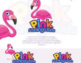 #468 untuk Pink Flamingo Kids Logo oleh am24khokon71