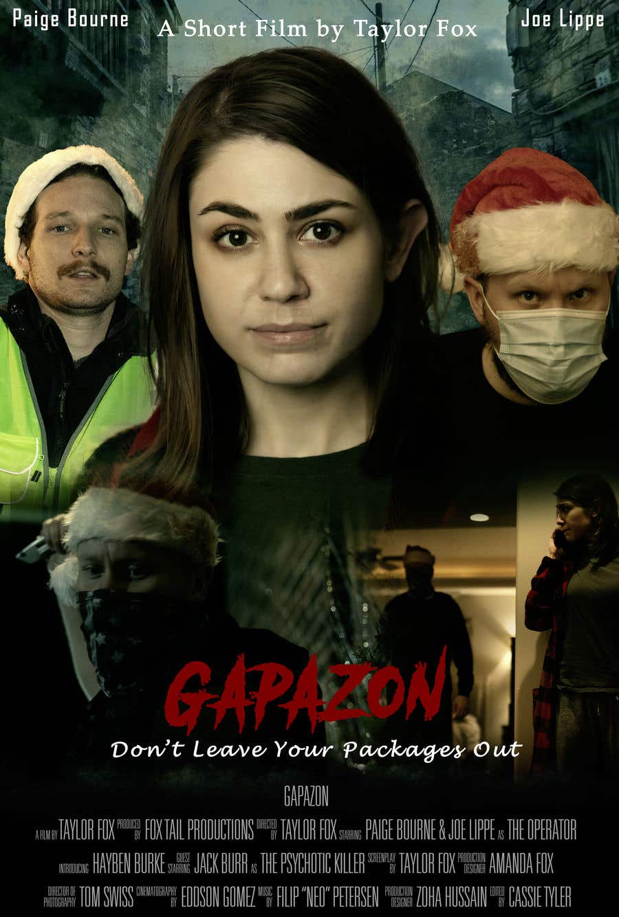 Contest Entry #74 for                                                 Create a Movie Poster - "Gapazon" (short film)
                                            
